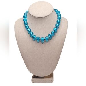 Vintage Glass Bead Choker Necklaces